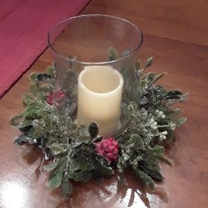Christmas Candle Holder/Candle Ring/Candle